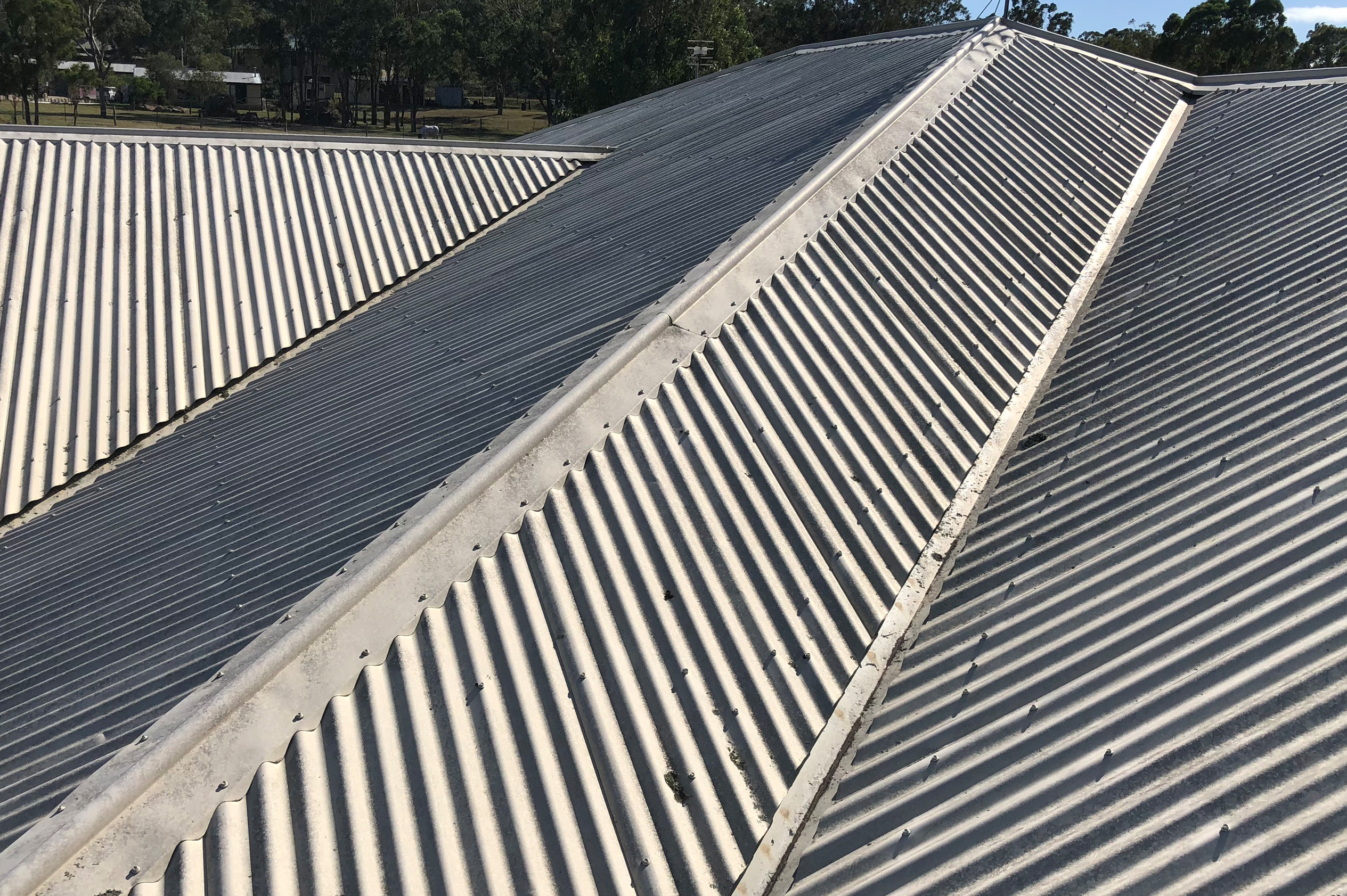 dirty roof
